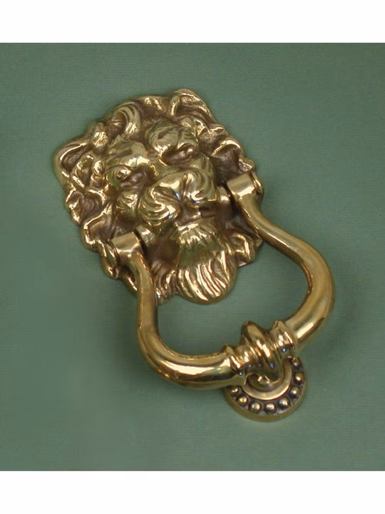 Lion's Head Door Knocker