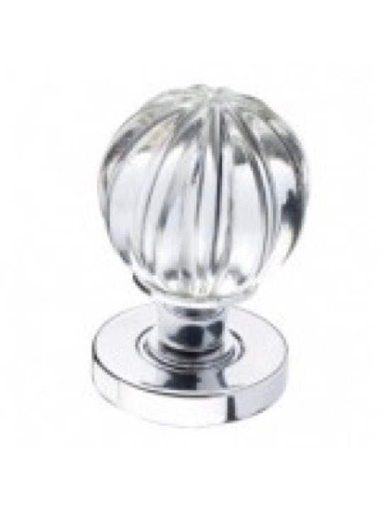 Glass Pumpkin Door Knob