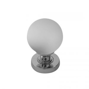 Frosted Glass Ball Knob