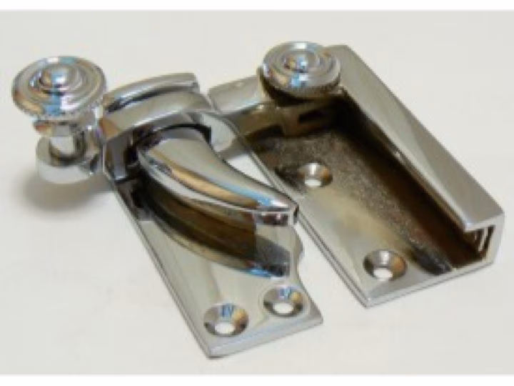 Georgian Quadrant Arm Sash Fastener - Standard