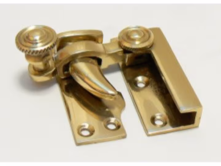 Georgian Quadrant Arm Sash Fastener - Large