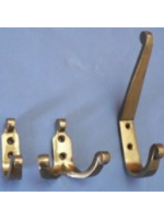 Tosca Hooks Applied Brass