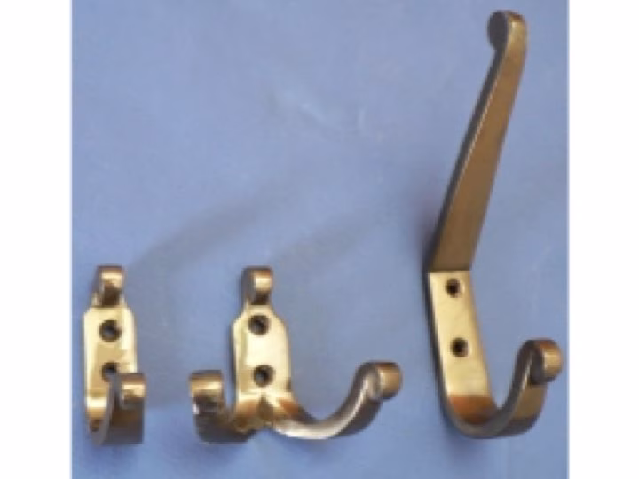 Tosca Hooks Applied Brass