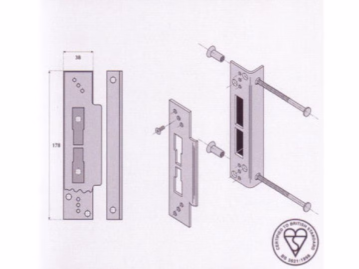 Supastrike Adjustable Security Box Striker - G9500M