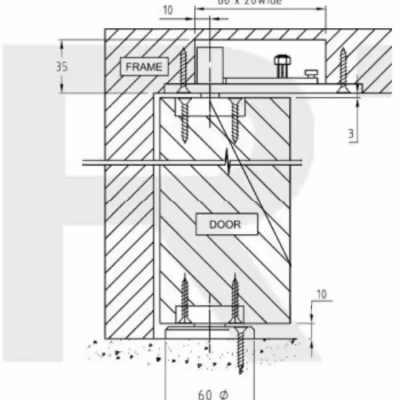 H131-401 Hi-Load Pivot Set