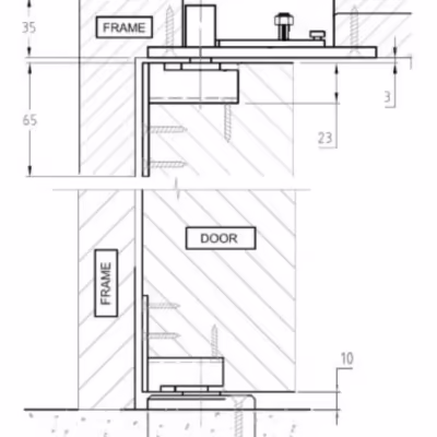H131-451 Hi-Load Pivot Set