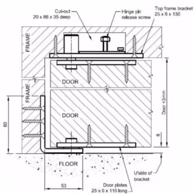 H131-100 Hi-Load Pivot Set