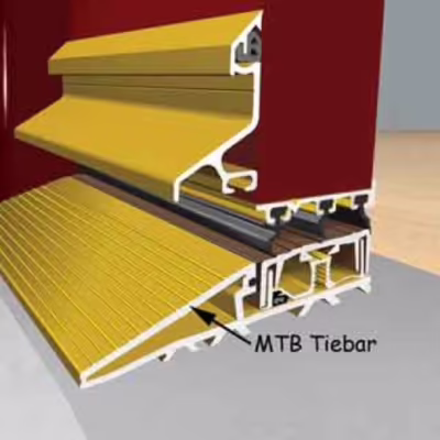 Barza Keep Type A - Top Mounting Door Opening Inward
