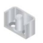Barza Keep Type B - Top Mounting Door Opening Outward