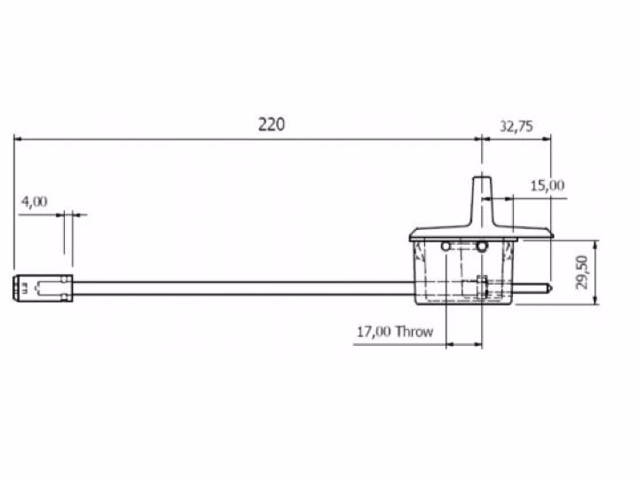 Anza Recessed Door Bolt - 220mm