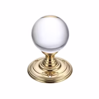 Glass Ball Mortice Knob 55mm