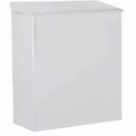 Sanitary napkin and towel receptacle