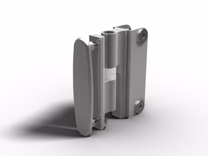 CC18 Hidden Safety Hinge