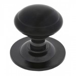 Black Centre Door Knob