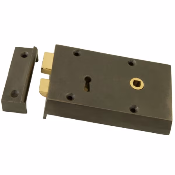 Right Hand Rim Lock- Small