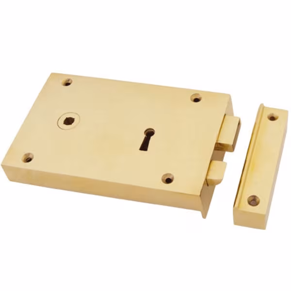 Left Hand Rim Lock- Large