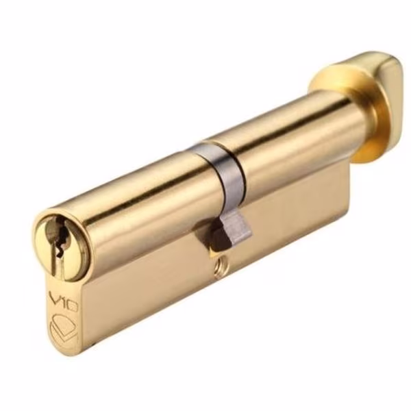 V10 80mm Euro Cylinder and Turn
