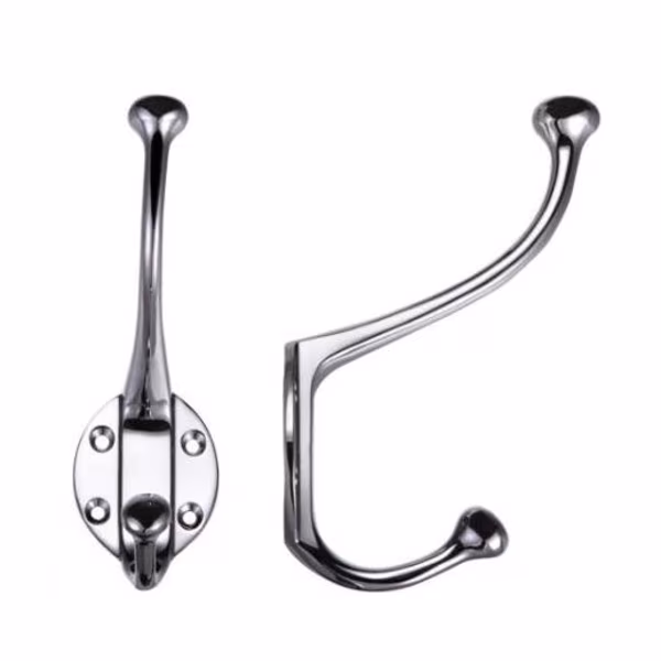 FB72 Polished Chrome Ball End Hat & Coat Hook