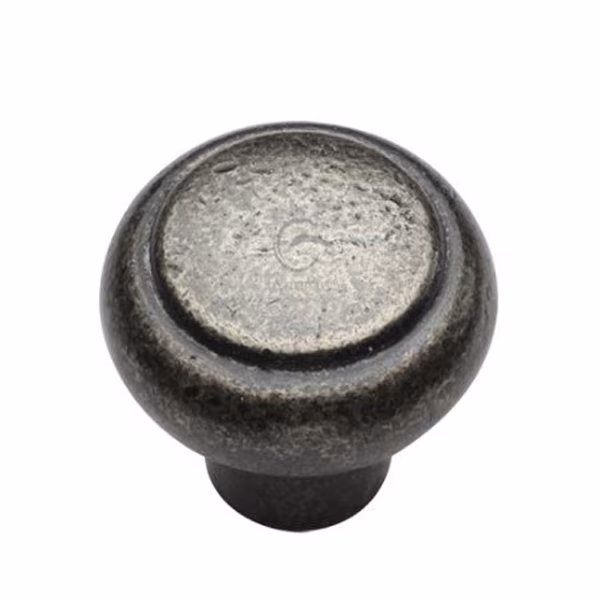 Pewter Cabinet Knob Newport Design