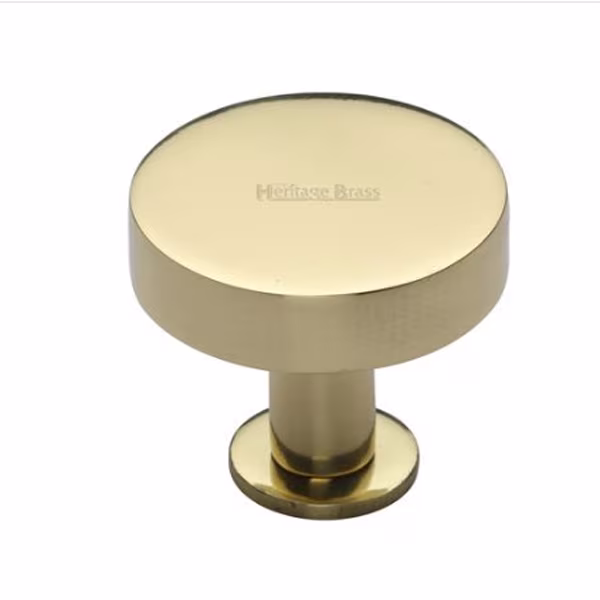 Disc Cabinet Knob With Base