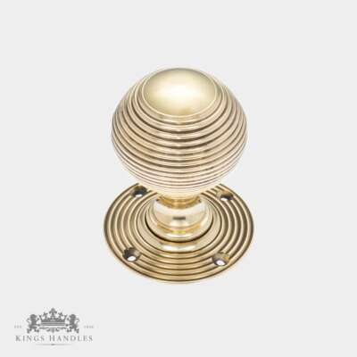 Victorian Brass Beehive Door Knob (BB1)