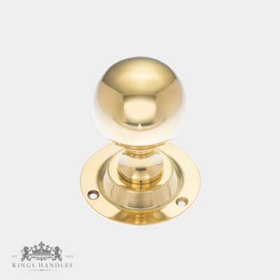 Brass Round Door Knob (BCL)