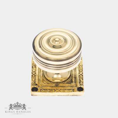 Brass Square Door Knob (BSQ)