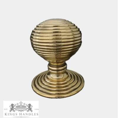 Brass Beehive Door Pull (DPBB) - Image 1