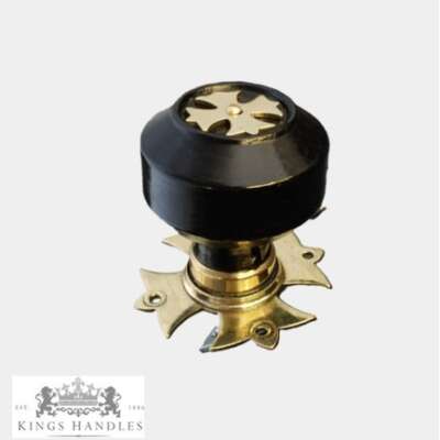Ebonised Door Knob - Gothic (EGO)