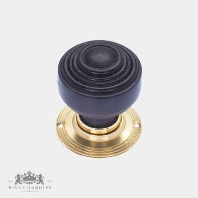 Ebonised Door Knob – St Pauls (ESP)