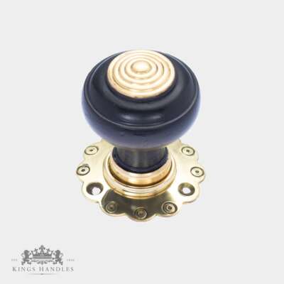 Ebonised Door Knob - Villa (EVI)