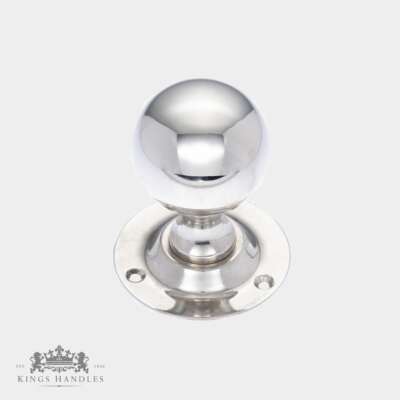 Classic Round Door Knobs – Nickel (N BCL)