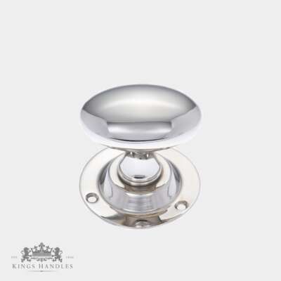 Oval Door Knobs – Nickel (N BOV)