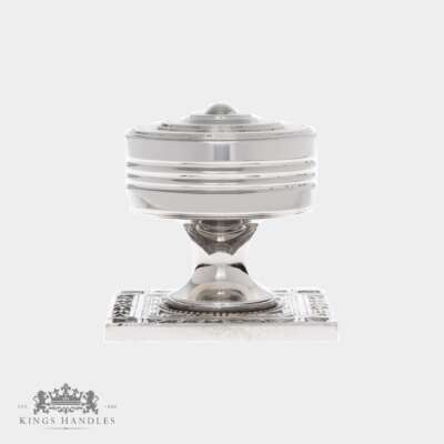 Square Door Knobs – Nickel (N BSQ) - Image 2