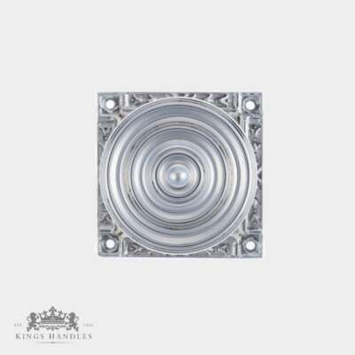 Square Door Knobs – Nickel (N BSQ) - Image 3