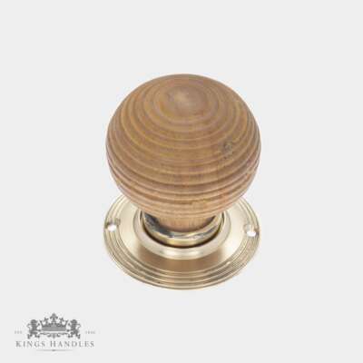 Oak Door Knobs - Beehive (OB1)