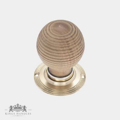 Oak Beehive Door Knobs – Oval (OB2)