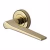 Gio Door Lever on Round Rose