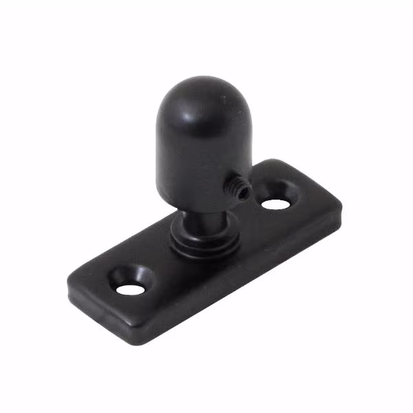Stay Pin Lockable Armor-Coat® Flat Black Finish
