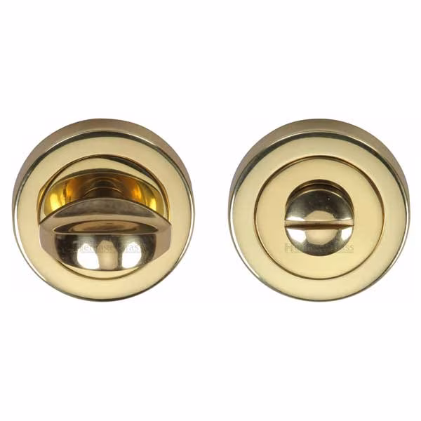 Round Bathroom Turn & Release