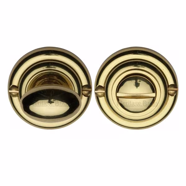 Round Bathroom Turn & Release
