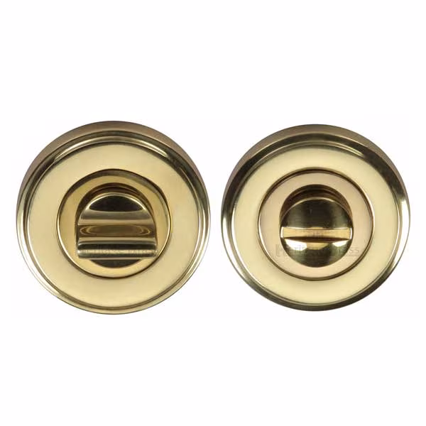 Round Bathroom Turn & Release