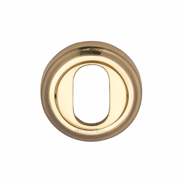 Oval Profile Cylinder Escutcheon Round - V5010