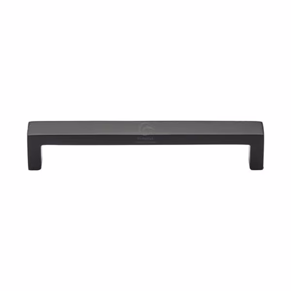 Matt Black Iron Wide Urban Cabinet Pull Handle