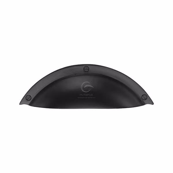 Matt Black Iron Elongated Cabinet Drawer Pull