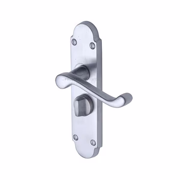 Milton Door Handle on Plate