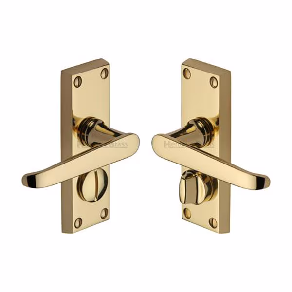 Victoria Short Door Handle on Plate