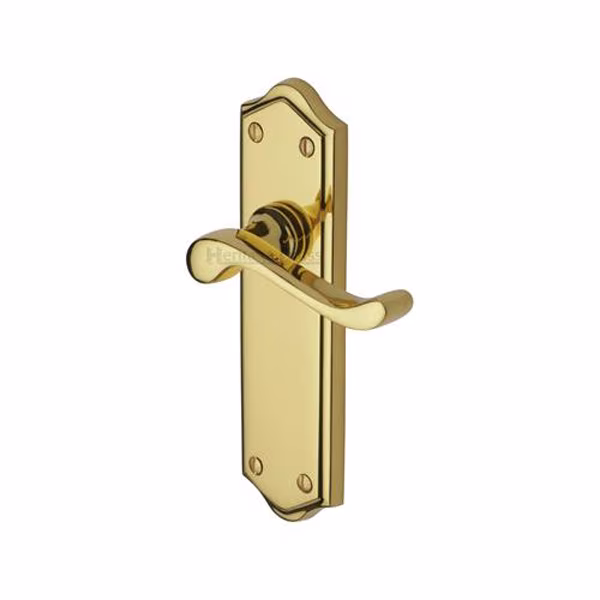 Buckingham Door Handle on Plate
