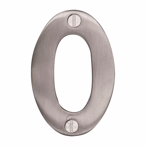 Steel Line Numeral 0