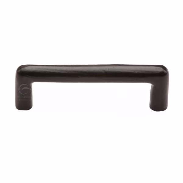 Black Iron D Shaped Cabinet Pull Handle